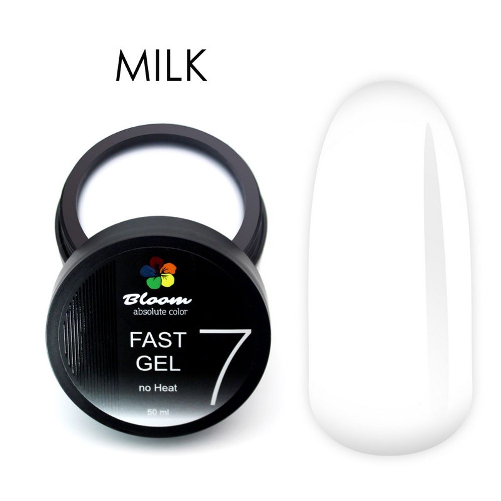 Bloom Fast Gel 07 - Гель холодный для наращивания, 50 мл