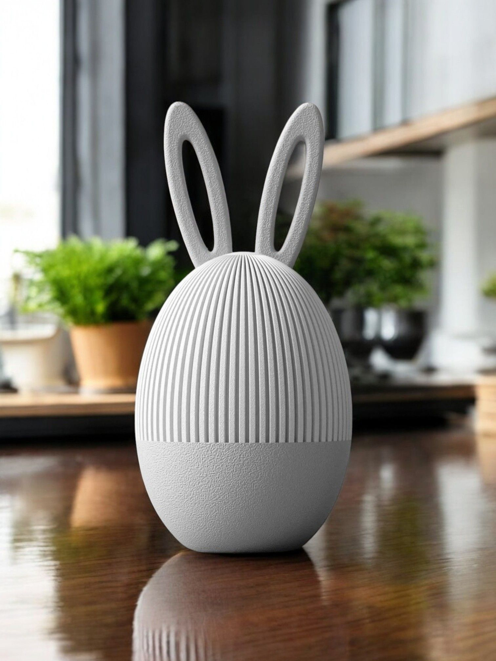 Шкатулка в форме яйца (розовая)