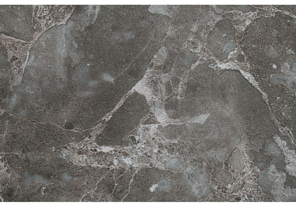 Стеклянный стол Агни 110 королевский мрамор / черный матовый