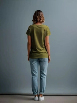 Футболка однотонная базовая хлопок унисекс Баракаттекс