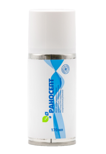 РАНОСЕПТ Спрей антибактериальный и противовоспалительный, 170 мл