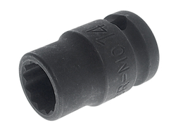 Головка торцевая 1/2" 14мм 12-ти гранная ударная L=38мм JTC