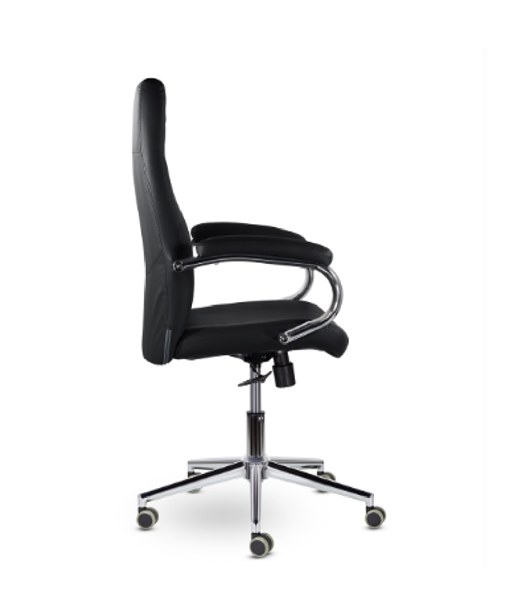 Кресло Рикс СН-577, хром, экокожа Santorini