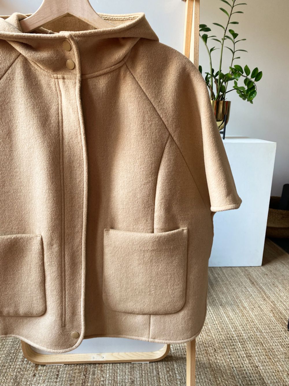 Шерстяной кейп Zara, 152