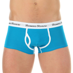 Хлопковые трусы-хипсы (Размер: L) (Цвет: бирюзовый)