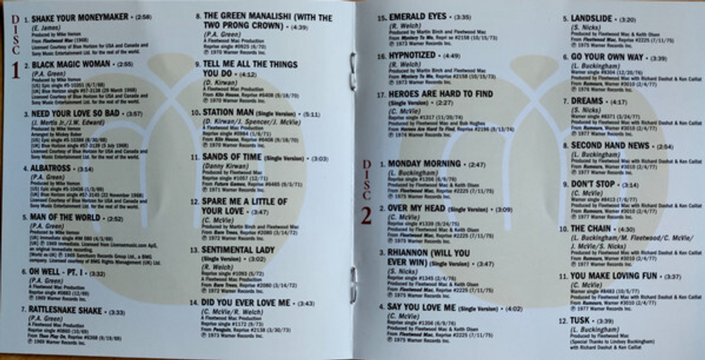 Fleetwood Mac / 50 Years - Don't Stop (3CD)