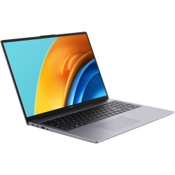 Ноутбук Huawei 16" MateBook D 16 , IPS, Intel Core i7 12700H 2.3ГГц, 16ГБ, 512ГБ SSD, Intel Iris Xe graphics , Windows 11 Home, 53013ESY, серый