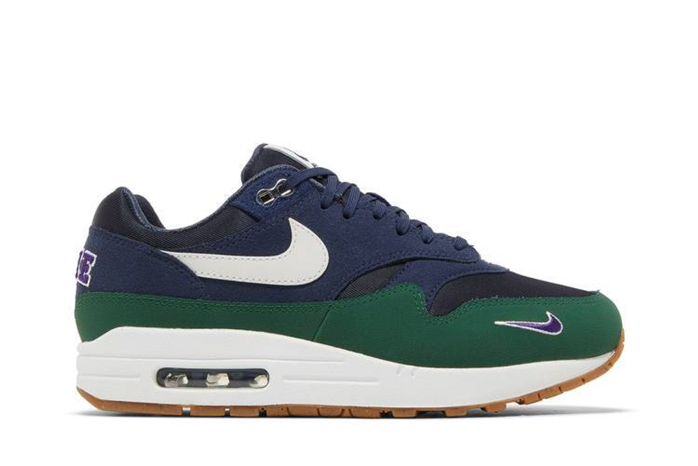 Кроссовки Nike Air Max 1 87 Qs "Gorge Green" (Женская размерная сетка)