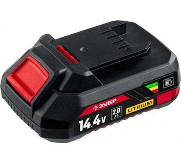 Батарея аккумуляторная ЗУБР 14.4 В, Li-Ion, 2 Ач, тип С1, АКБ-С1-14-2