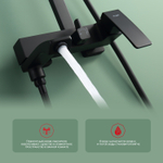 Душевая система Raglo R01.24.06, черный