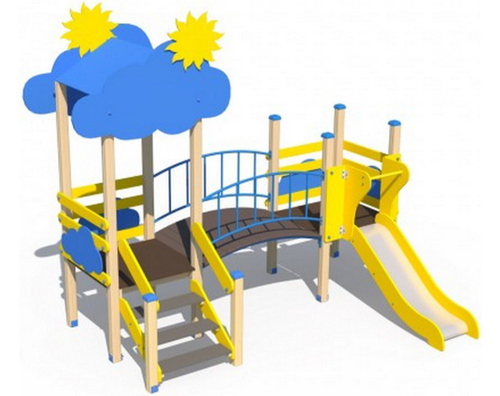Детский игровой комплекс Облачко Н-750 ДИО 04102