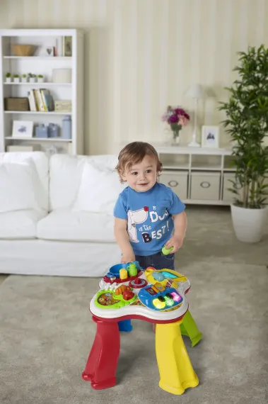 Игрушка развивающая интерактивная двуязычная Chicco Говорящий столик