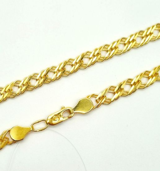 Цепочка Тройной ромб 6 мм