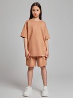 Костюм для девочки Азарт-1 Виотекс КОРИЧНЕВЫЙ