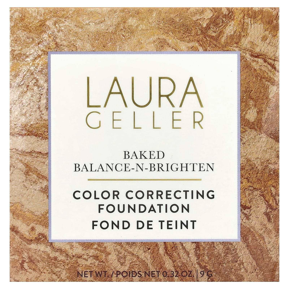 Laura Geller, Baked Balance-N-Brighten, тональный крем для коррекции цвета, 0006024Bmedium, 9 г (0,32 унции)