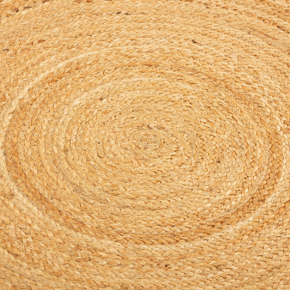 Ковер круглый с вставками 150см Tkano