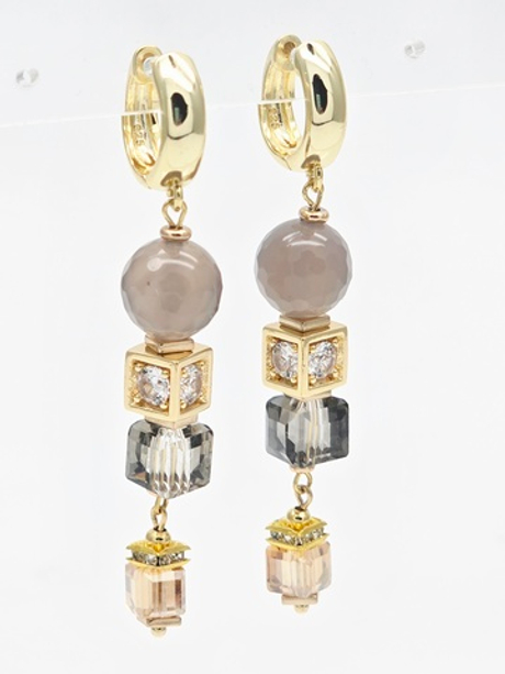 91004076 Серьги Selena Pearls