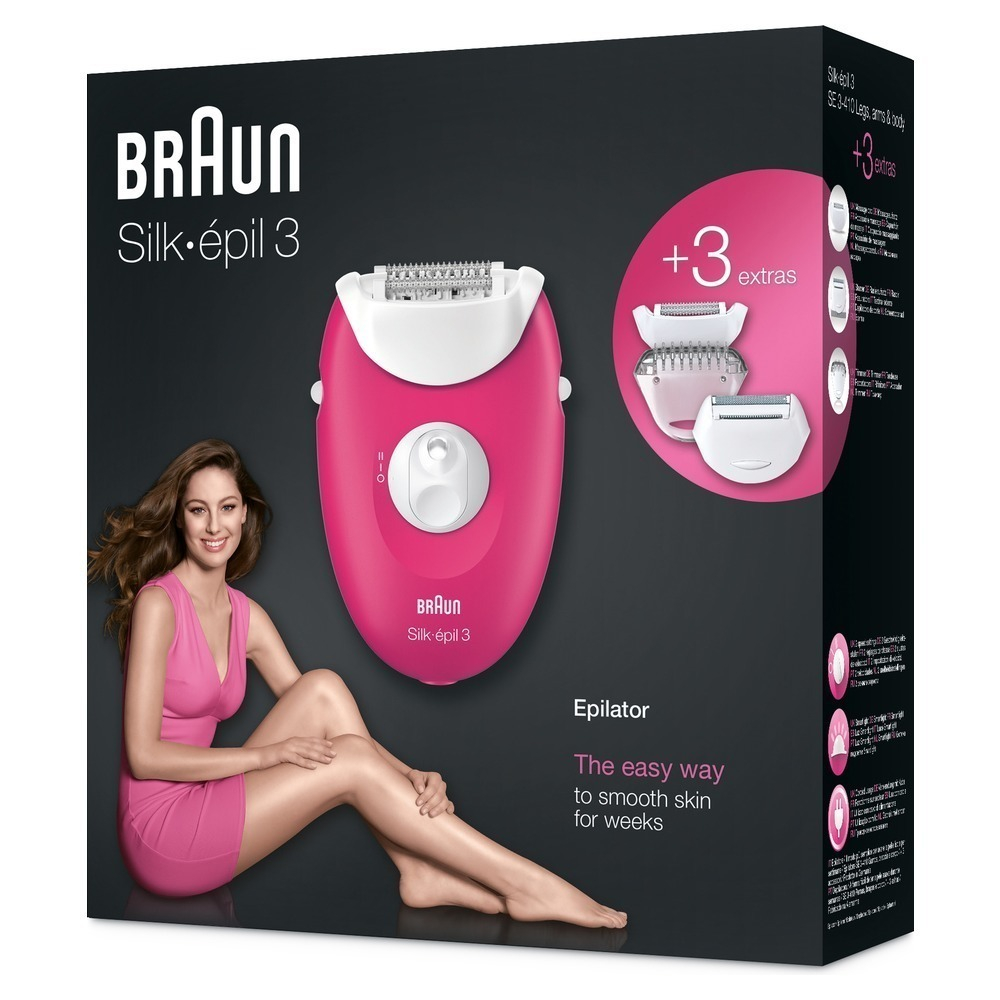 Эпилятор Braun Silk-epil 3 SE3410