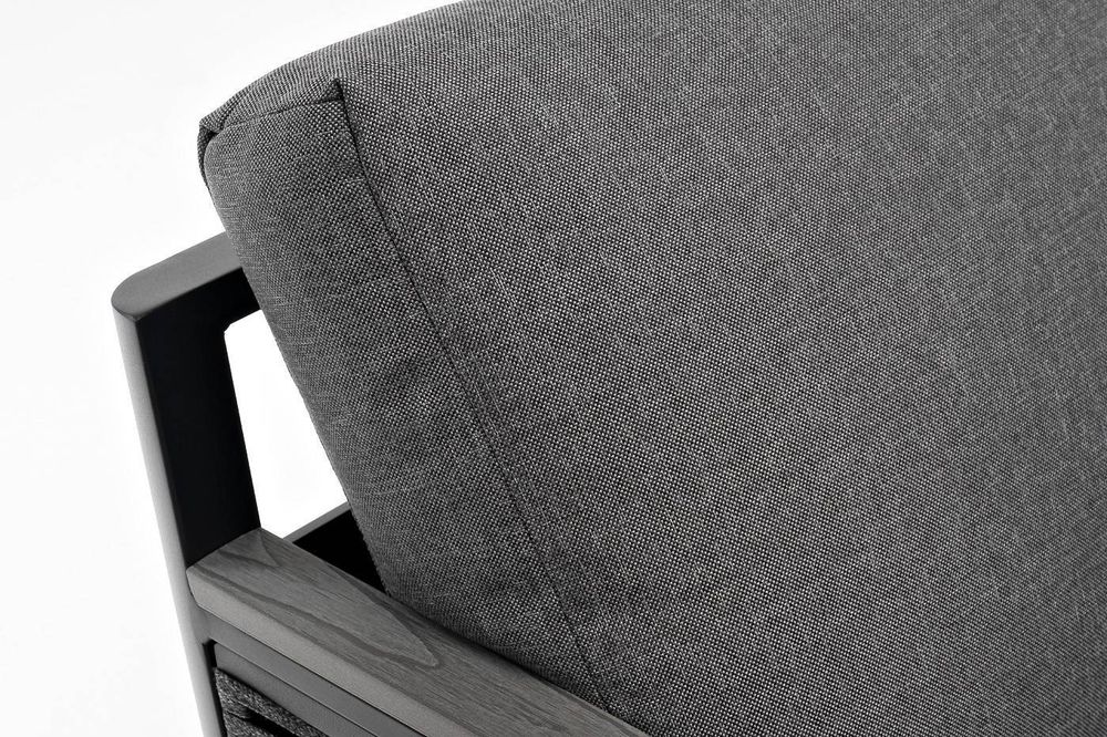 "Париж" модульная лаунж-зона садовая, цвет серый