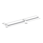 Палубная доска из лиственницы 45х140х4000 мм сорт C