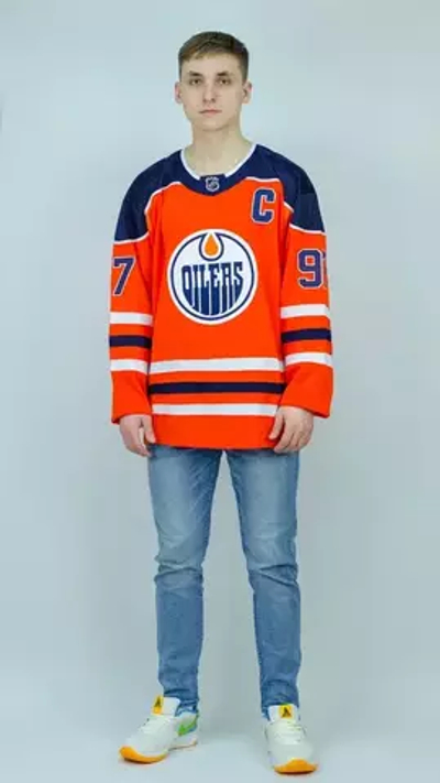 Джерси НХЛ Коннора Макдэвида «Эдмонтон Ойлерс»