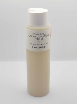 Увлажняющий тонер с экстрактом эхинацеи 40,5% RAWQUEST ECHINACEA CALMING MOISTURE TONER для чувствительной и сухой кожи, 200мл