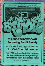 Blondie / Yuletide Throwdown (Limited Edition)(12" Vinyl Single)