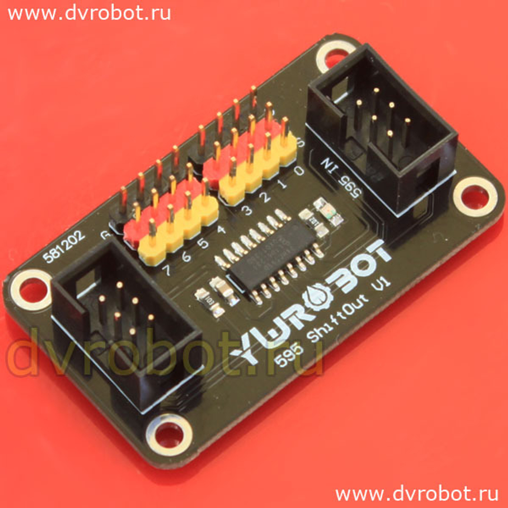 Модуль увеличения портов YwRobot/74HC595