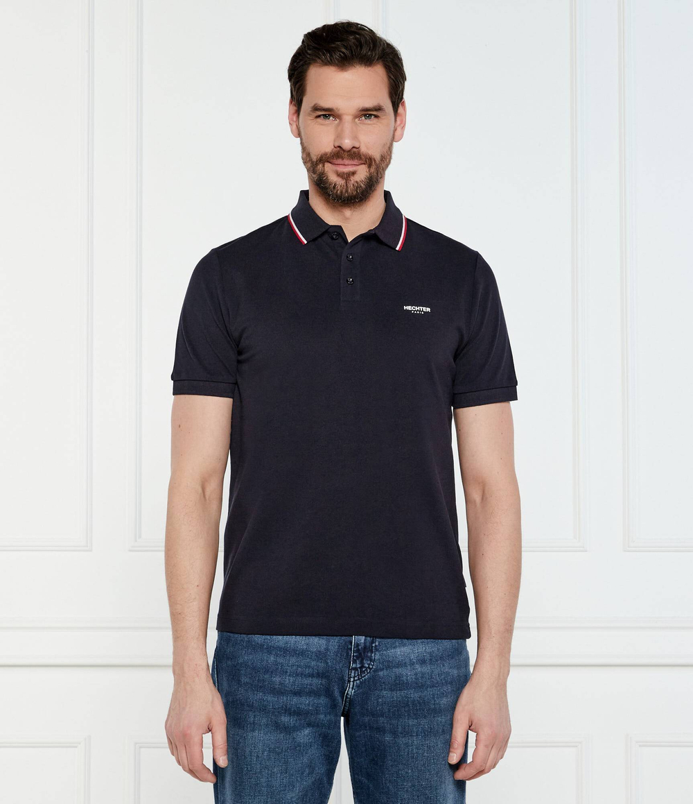 Поло Hechter Paris - темно-синий(74018-151902)