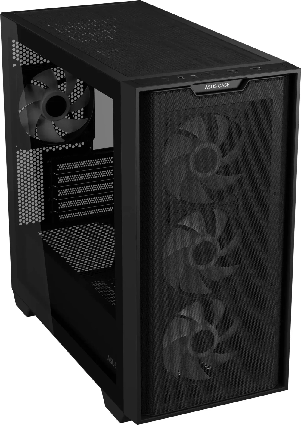 Корпус ASUS A21 PLUS TG ARGB Black mATX/mITX A21 PLUS/ARGB FANS/BLK/EPS//