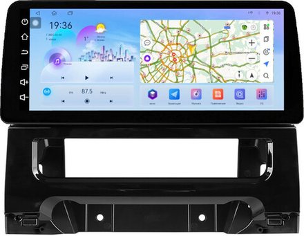 Магнитола для Haval M6 2021+ (рамка LUX) - FarCar монитор 12.3" 2K QLED на Android 14, TS10, CarPlay, 4G SIM-слот