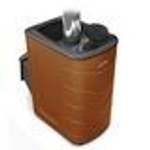 Печь для бани TMF Саяны XXL 2015 Inox с закрытой каменкой и теплообменником дверь антрацит