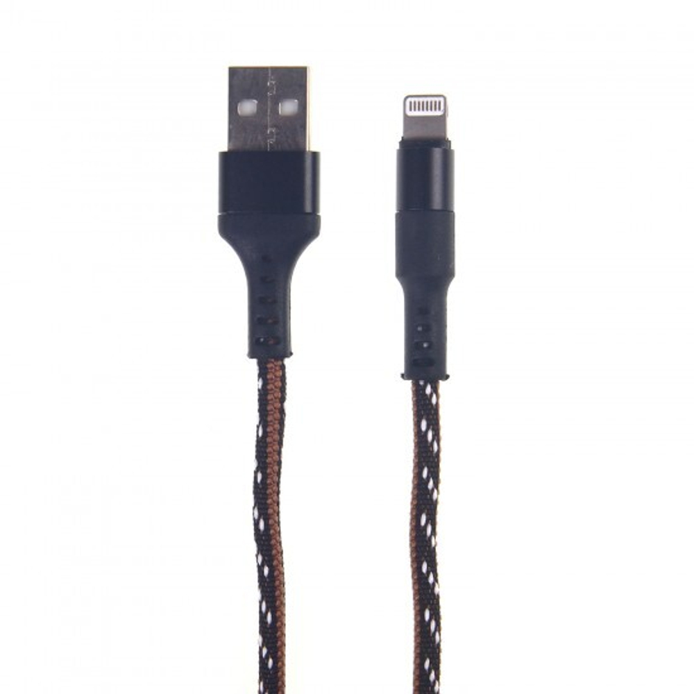 USB - Lightning дата кабель Jkx-005, 1 м, 012936 Зеленый