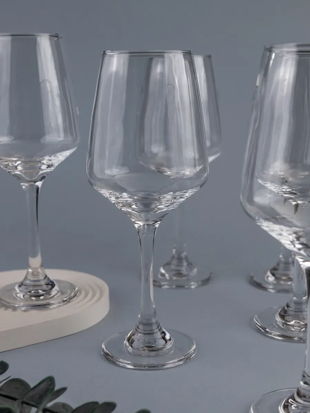 Набор бокалов для вина, 365 мл, 6 шт. прозрачные