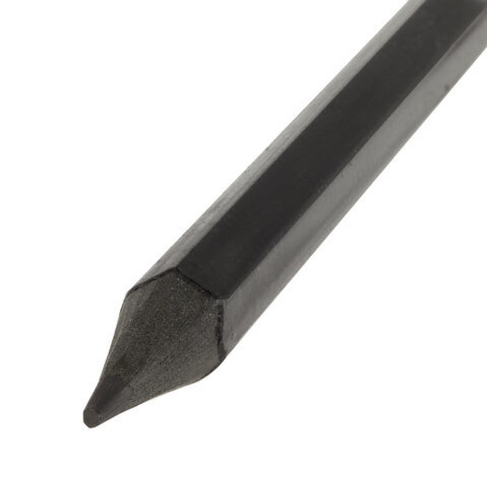 Карандаш чернографитный STAFF "College", 1 шт., НВ, с ластиком, пластиковый, корпус черный, 181712.