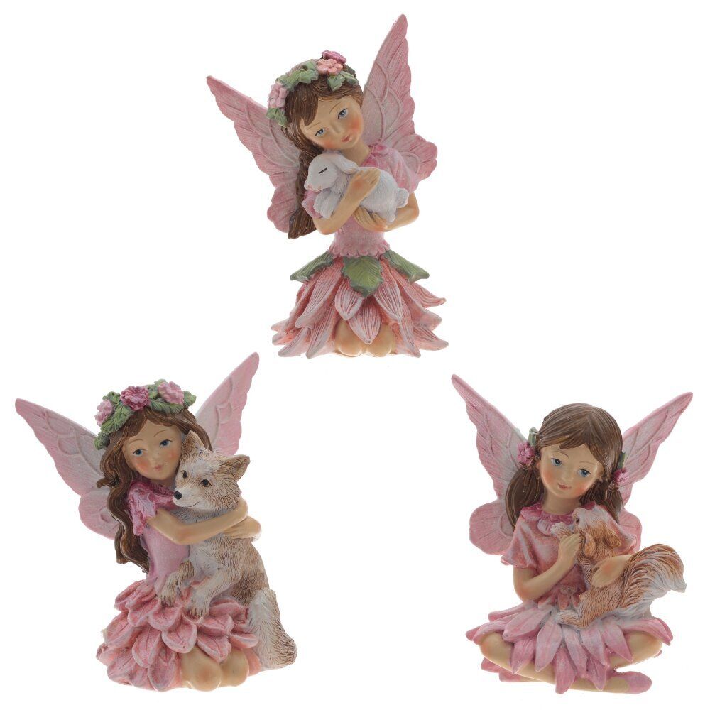GAEM Фигурка декоративная "Фея", L8 W6,5 H10,5 см, 3в.