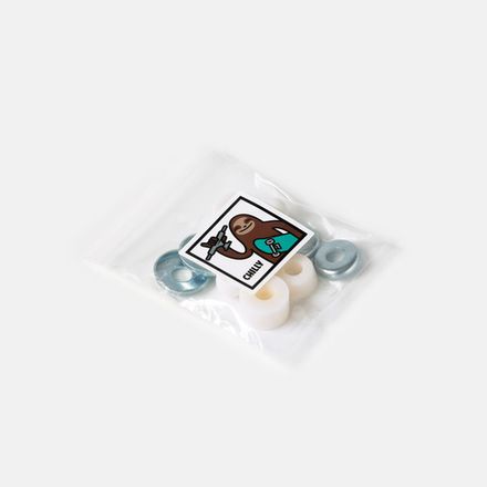 Купить Комплект бушинги+шайбы+пивот кап Chilly 95А Белый Medium