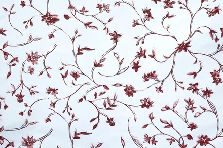 Панель ПВХ голография, CS 01127/1 Цветочный узор бордо