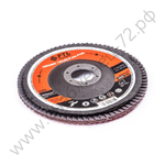 Круг лепестковый с керамическим абразивом для шлифования по нержавеющей стали FTL Everest 29 125 х 22,2 мм P120