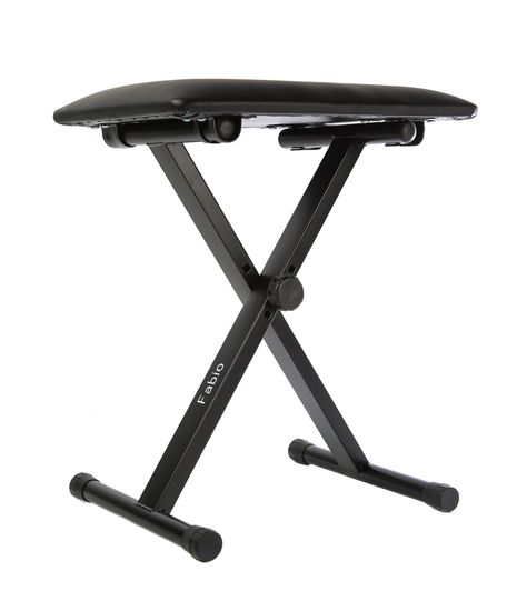 Банкетка для пианино Fabio Q-90 Чёрная