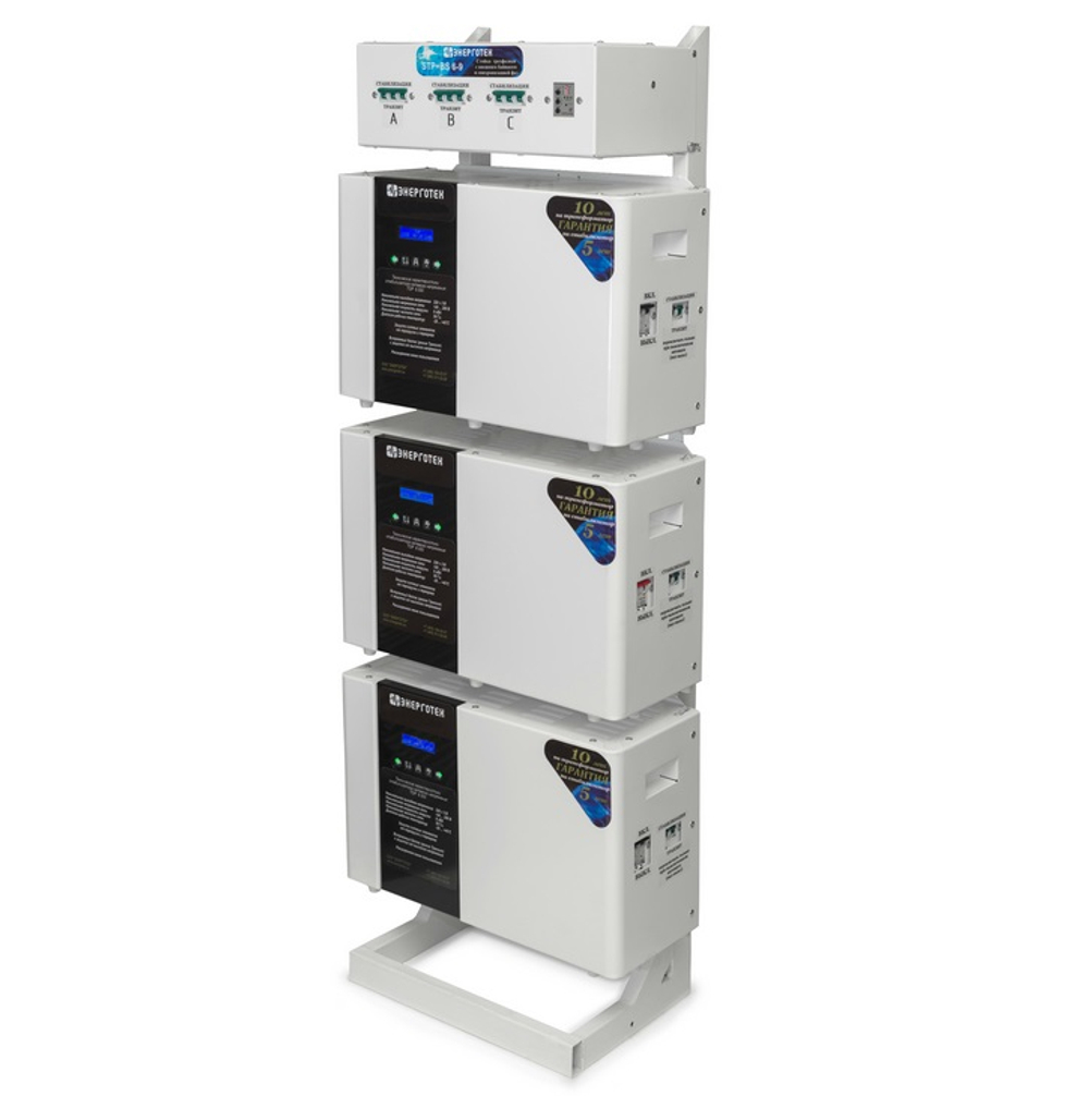 Трехфазный стабилизатор Энерготех PRIME 15000х3, 45кВА