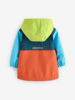 Куртка непромокаемая с капюшоном для мальчика Next Q61-761, Синий, Оранжевый