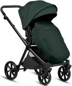 Детская коляска Tutis Mio 3 Plus Essential New 4 в 1 с автокреслом Beno Beige и базой 1622240 Pacific Green