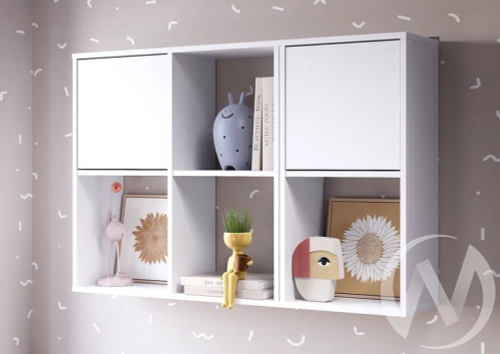 Стеллаж-полка СП-04 Берг (белый)