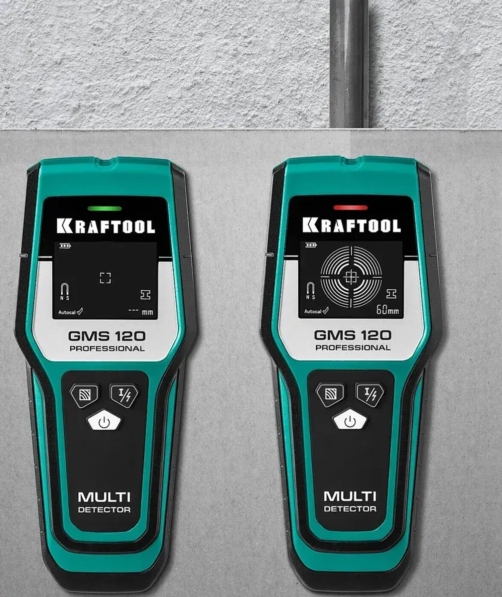 Детектор универсальный Kraftool GMS 120