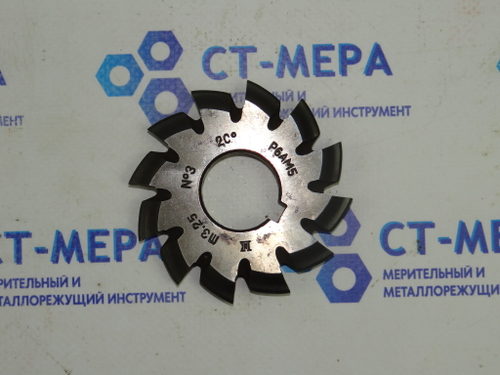 Фреза модульная М3.25 №3 (Р6АМ5) z=12
