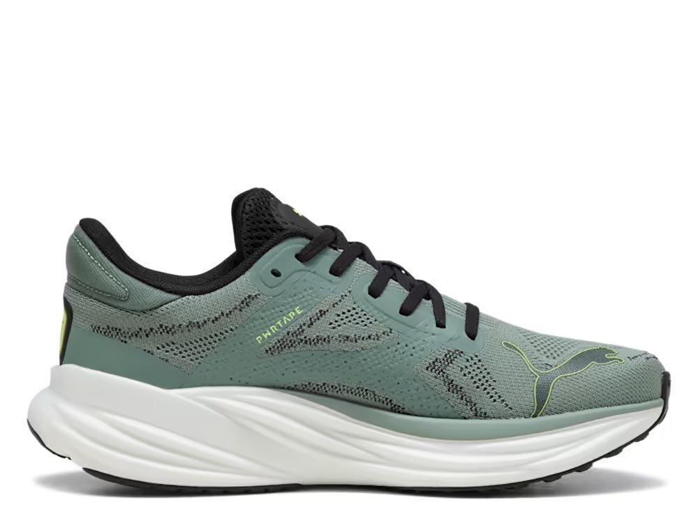 Кроссовки для бега мужские Puma Magnify Nitro 2 M Зеленые-Желтые