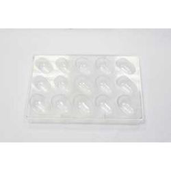 Форма для шоколада "Киндер сюрприз" 15 ячеек 54*33*22 мм, поликарбонат, P.L. Proff Cuisi