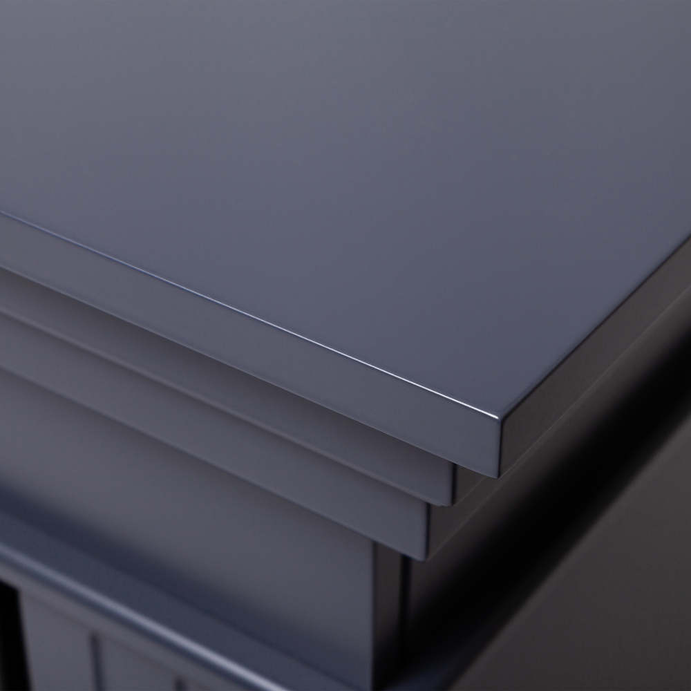 Каминокомплект Real Flame Ontario 42/BV GR с очагом Beverly 1000 (без обогрева)