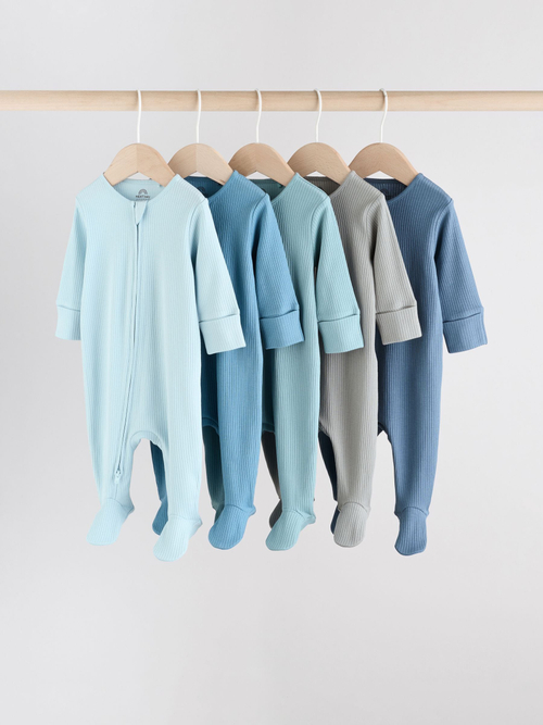 Комбинезон / Cлип для малышей Next F13-420, 5 шт., Синий, Серый